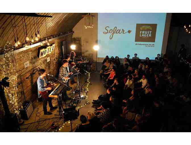 Night Out for Two at Sofar Sounds & Summer Sitters!