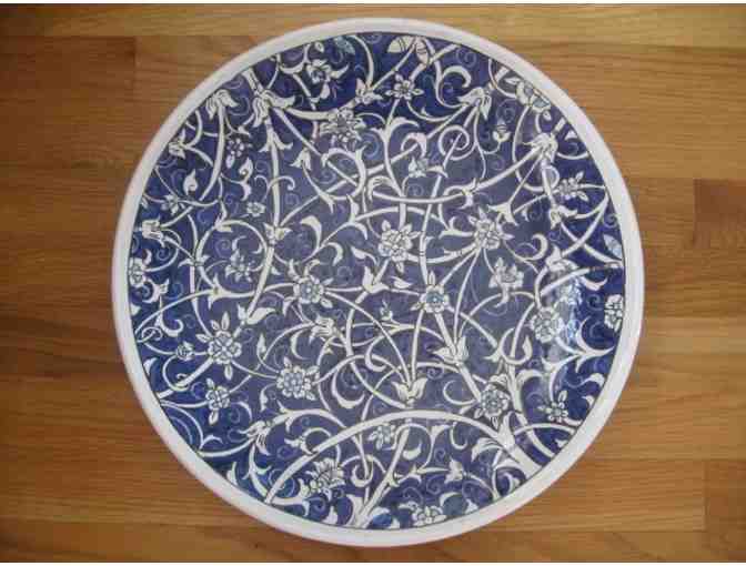 Hand Painted Platter by Saskia Van Vactor