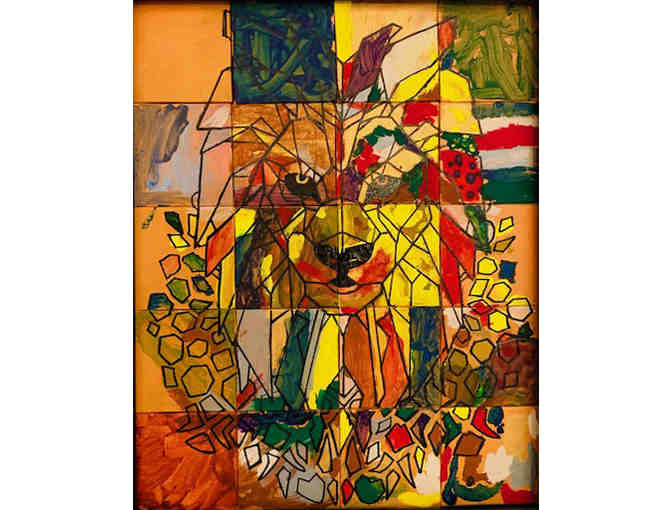 ECC Class Art: Mosaic Lion