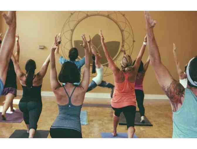 Sage Yoga private class for up to 20, with Red Feather wine & food pairings