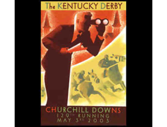 Kentucky Derby Framed Art