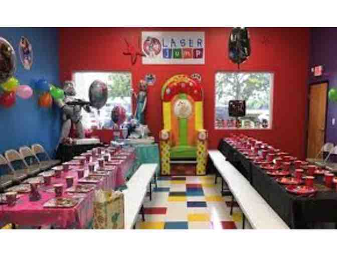 $50 Certificate for Any Party Package at Laser Jump