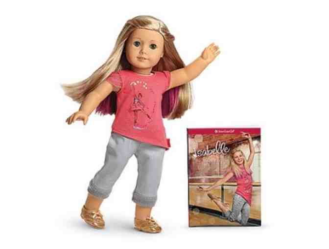 American Girl 'Isabelle' with paperback book Meet Isabelle