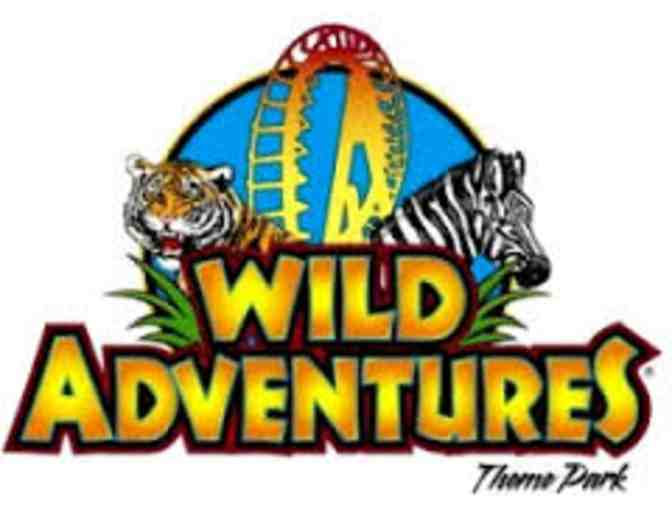 2 Complimentary Admission Tickets to Wild Adventure Theme Park