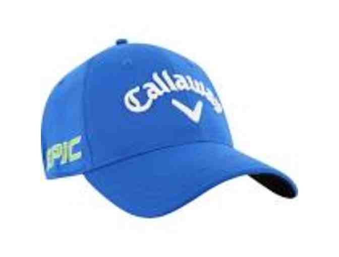 3 Callaway 2017 Tour Authentic Performance Pro Hats Red, Royal and White