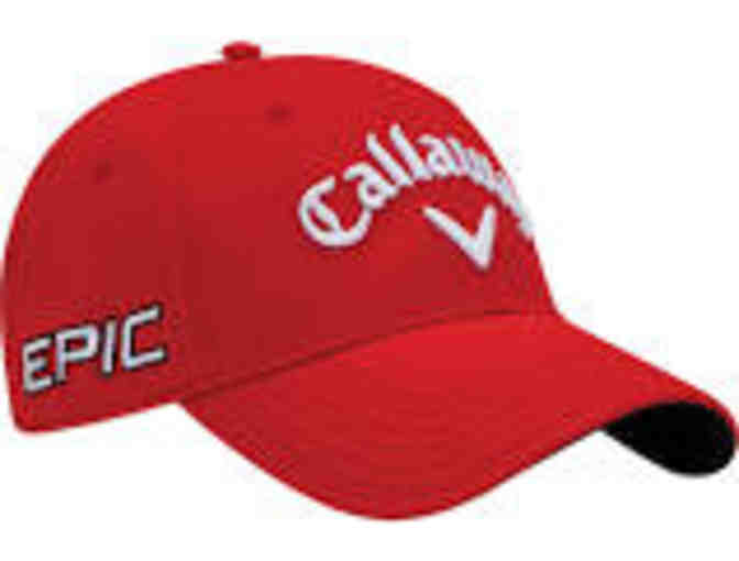 3 Callaway 2017 Tour Authentic Performance Pro Hats Red, Royal and White