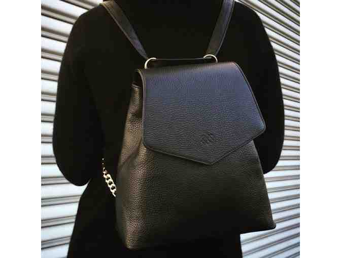 AUDREY CONVERTIBLE BACKPACK - BLACK - Photo 1