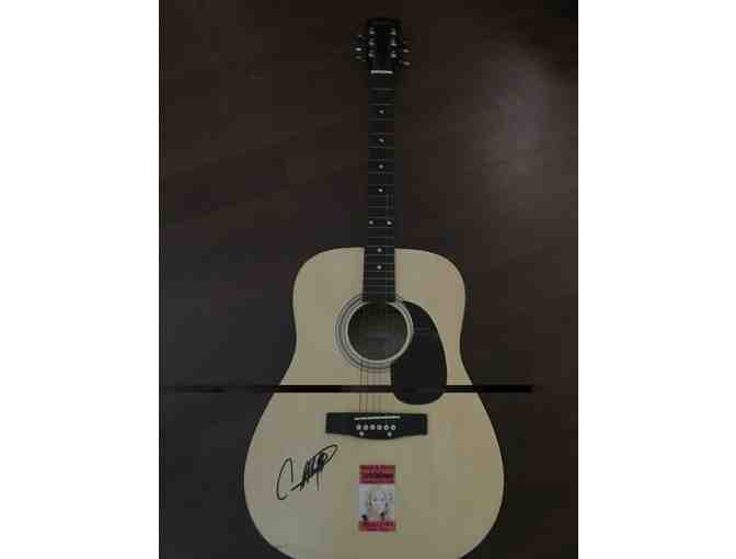 Carrie Underwood Acoustic Guitar with Letter of Authenticity - Photo 1
