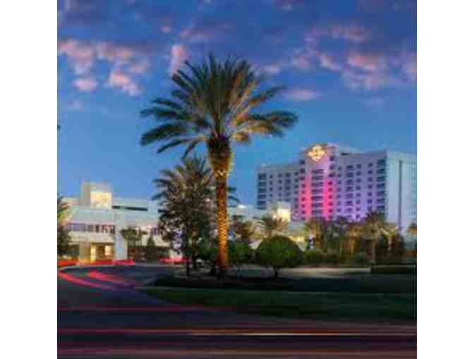 Deluxe Two Night Stay at Hard Rock Hotel and Casino and Dinner at The Rez Grill ($150)