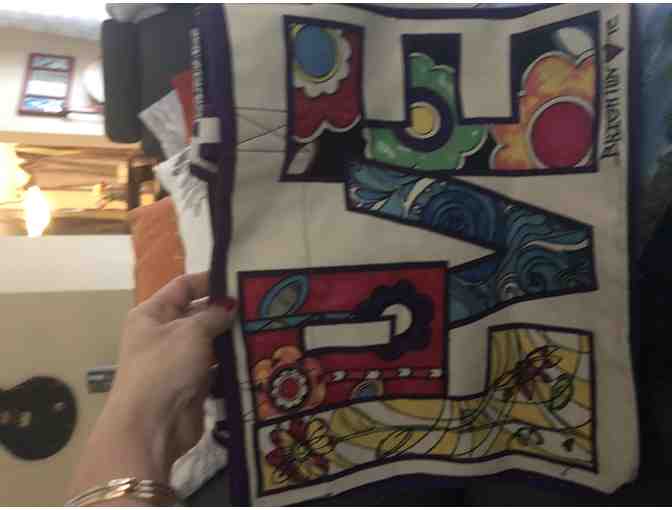 Brighton Tote and Footprints Basket