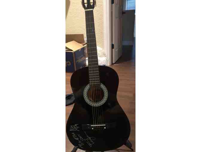 Big and Rich Autographed Guitar and Hard Rock Set