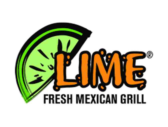 15 Free Taco Cards at Lime Fresh Mexican Grill - Photo 1
