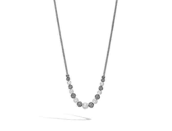 John Hardy Classic Chain Hammered Necklace in Sterling Silver