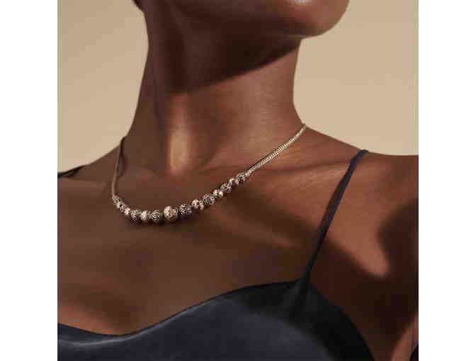 John Hardy Classic Chain Hammered Necklace in Sterling Silver