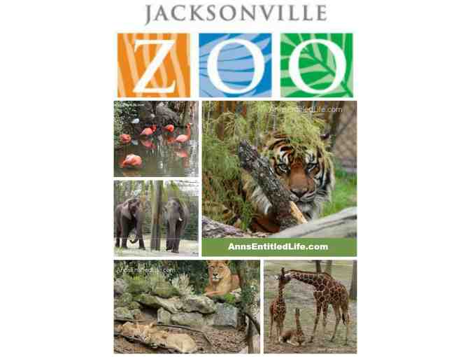 4 Tickets to the Jacksonville Zoo and Gardens