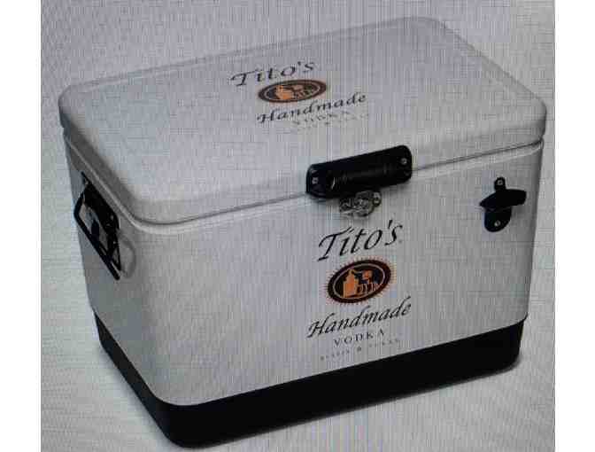 Tito's Cooler, Tito's, Olives, and Etc