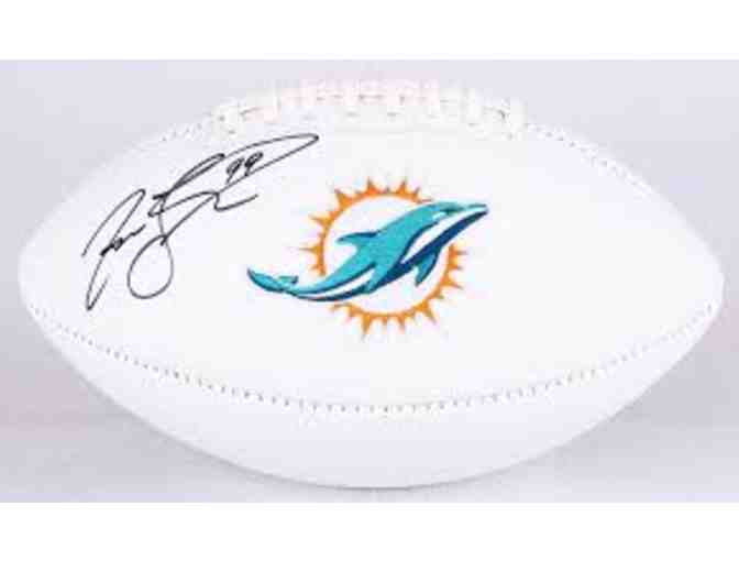 Autographed Hall of Fame Player Jason Taylor Football