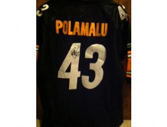 Authentic Steelers Jersey signed by Troy Polamalu