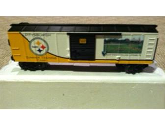 Rail King Pittsburgh Steelers Training Camp Freight Car