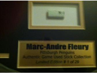 Marc Andre Fleury Limited Edition Game Used Stick