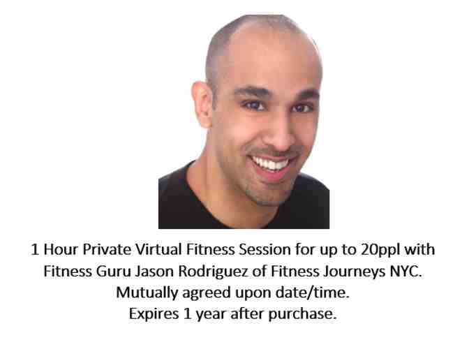 Private Virtual Personal Training Session for up to 20 people - Photo 1