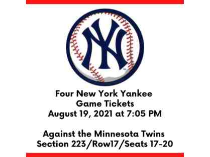 Yankees Tickets - 4