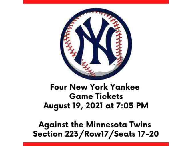 Yankees Tickets - 4 - Photo 1