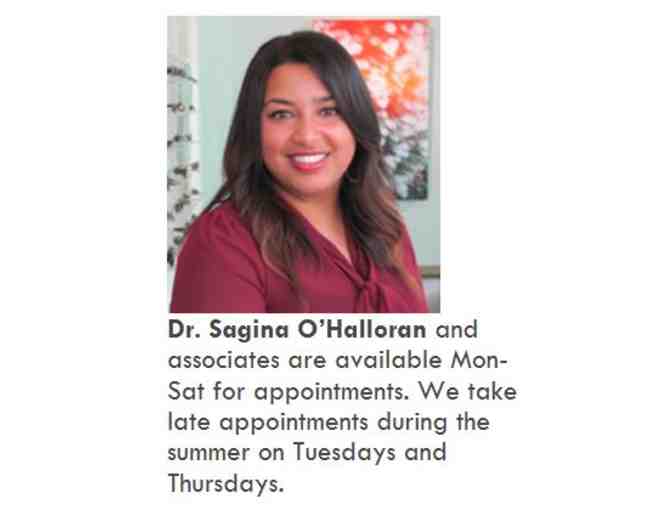 Visage Eyewear in the Pearl $300 Certificate