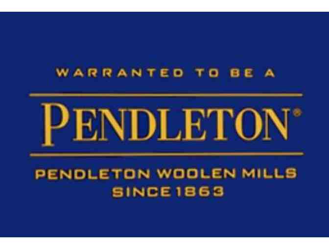 Genuine Pendleton Roll-Up Blanket: Black Butte