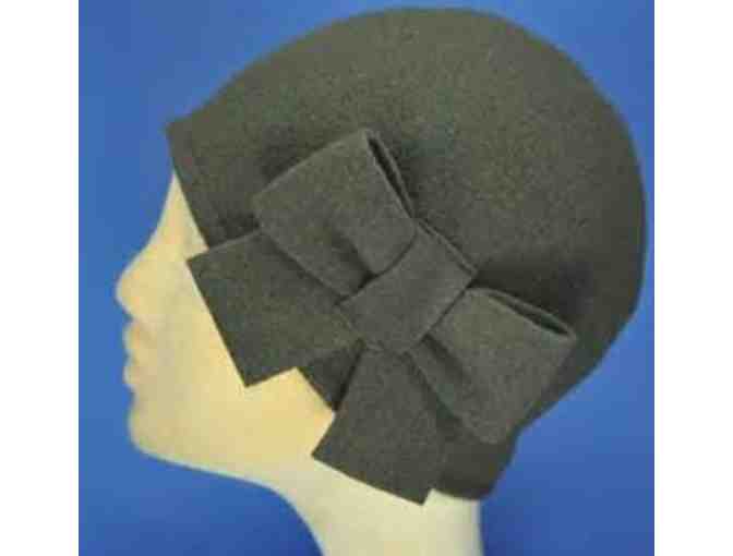 LAULHERE France Vintage Cloche Bonnet for Women