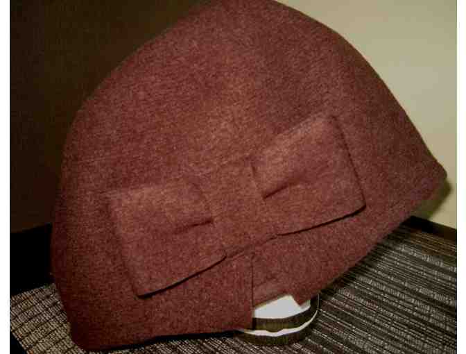 LAULHERE France Vintage Cloche Bonnet for Women