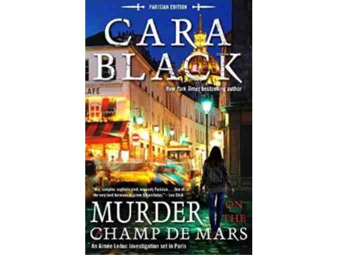 Signed Copy of Cara Black's New Release: MURDER ON THE CHAMP DE MARS