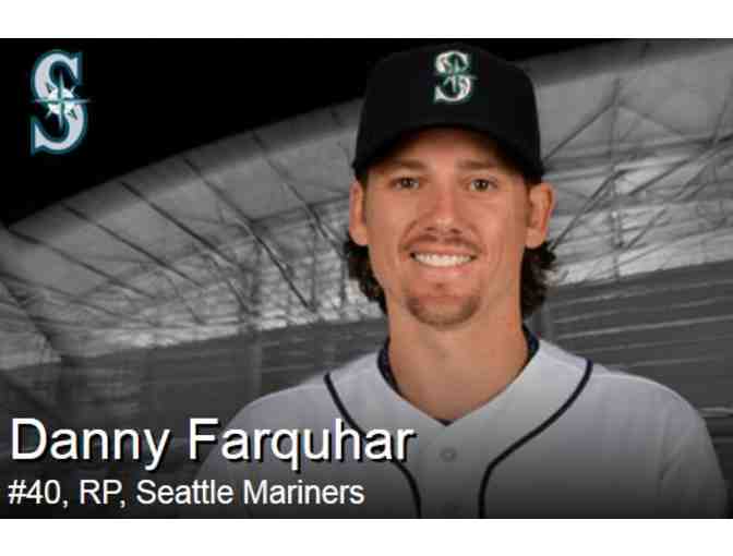 Autographed Baseball by the Mariners' Danny Farquhar