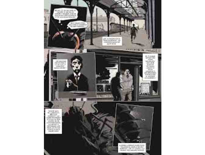 Books in French: La Metamorphose de Franz Kafka, by Corbeyran & Horne