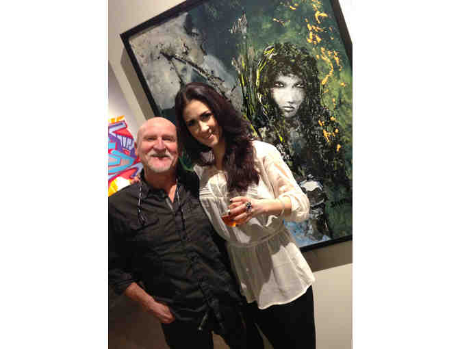 Buzz Siler Matted Print of Notre Dame