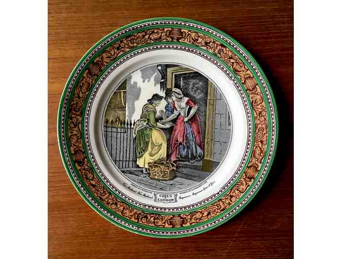 Two Early 20th Century Ceramic Plates from England