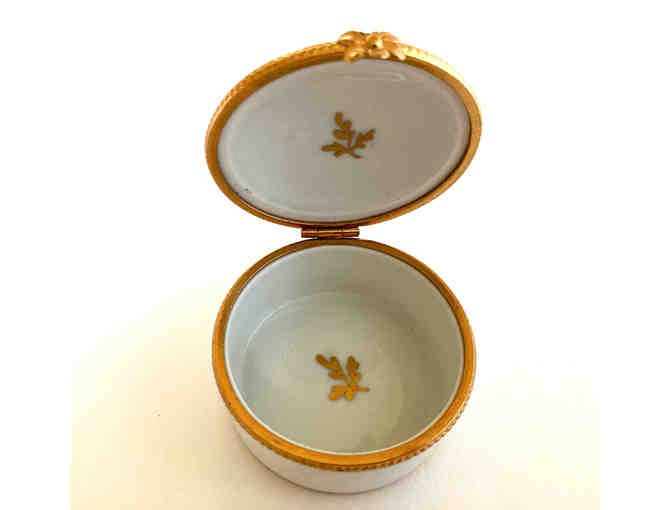 Three Small Limoges Boxes