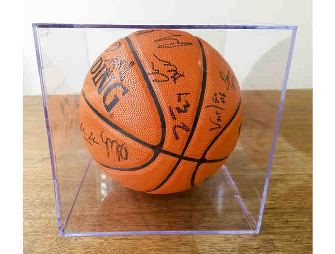 Golden State Warriors Autographed Basketball - Signed By The 2017 Team!