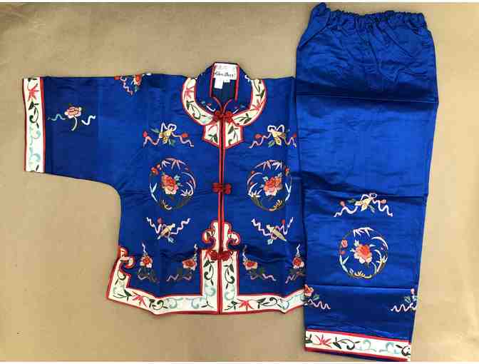 2 Silk Chinese children's pajamas