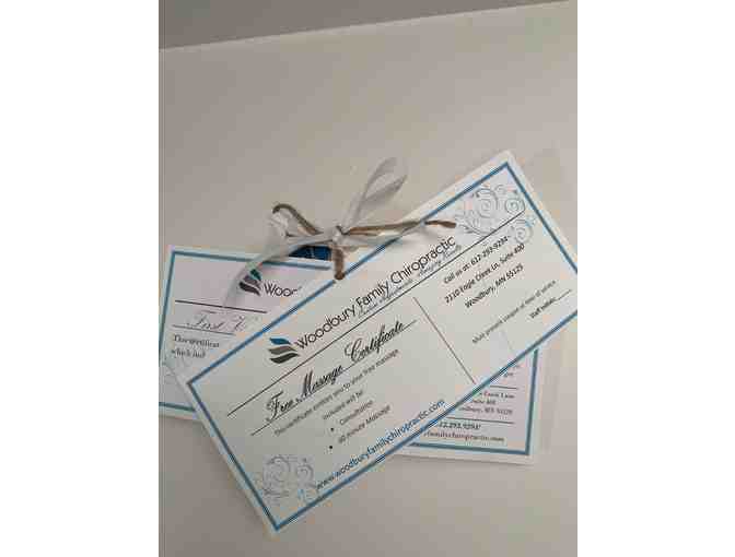 Massage and CBD Pain Relief Cream from Woodbury Family Chiropractor