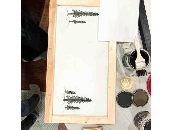 Kid's Sign Making Party at Beautiful Bradbury Acres (Bradbury's house)