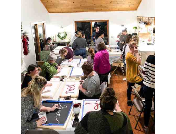 Kid's Sign Making Party at Beautiful Bradbury Acres (Bradbury's house)