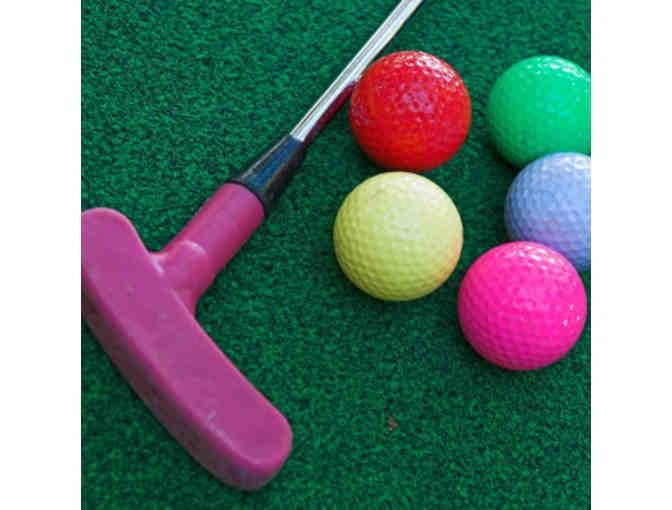 Diversey mini golf course in Lincoln Park- One party for up to 12 children