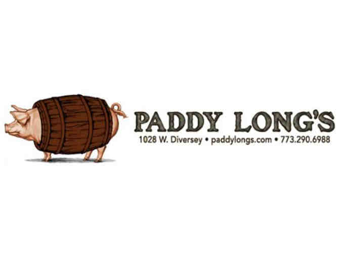 Paddy Long's- Two vouchers for a 5-flight bacon and beer tasting