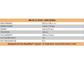 MM 55 C-E STIHL Yard Boss