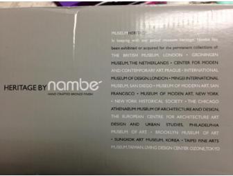 8in Tall Nambe Heritage Curve Wine Chiller