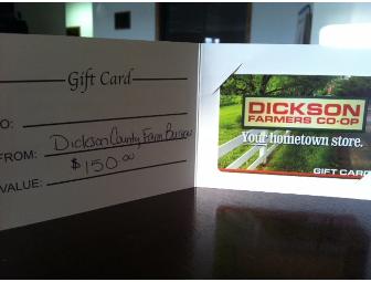 $150 Dickson Farmers Co-Op Gift Card - Photo 1