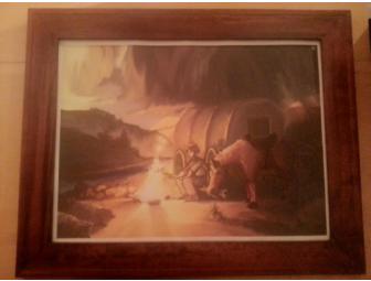 (2) Pictures of Sheep Camps by Ben Upchurch