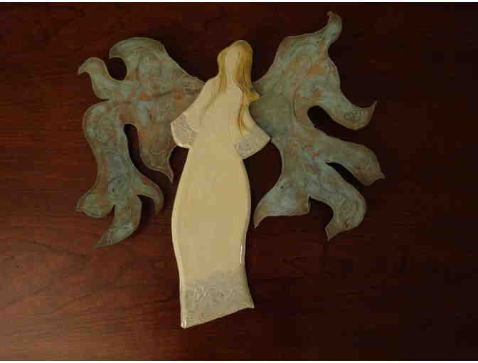 Clay and Metal Angel by Elizabeth Collins and Chuck Hanes