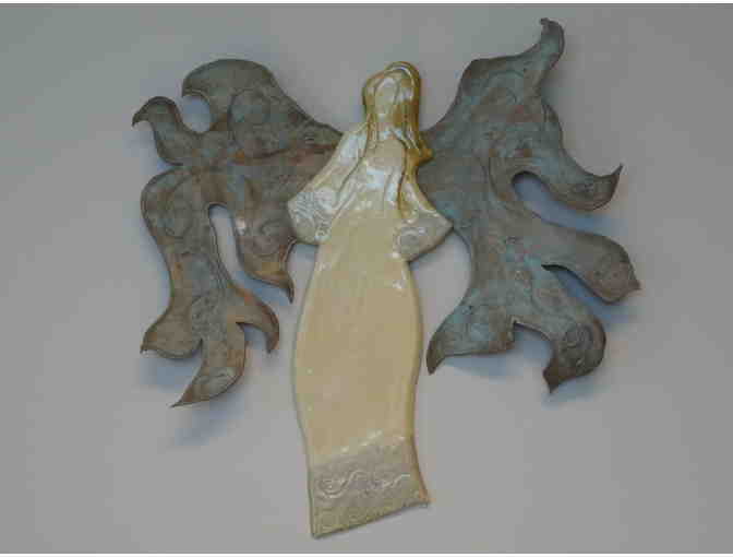 Clay and Metal Angel by Elizabeth Collins and Chuck Hanes